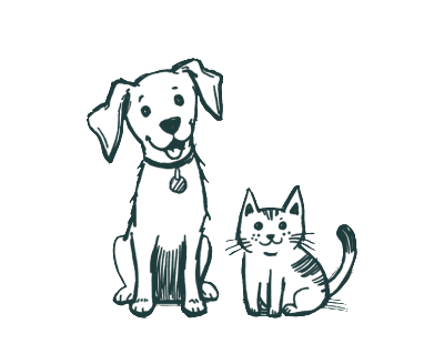 Dog and cat graphics